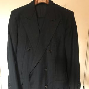 Hickey Freeman double breasted 6 button suit